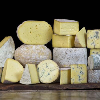 A selection of cheese 