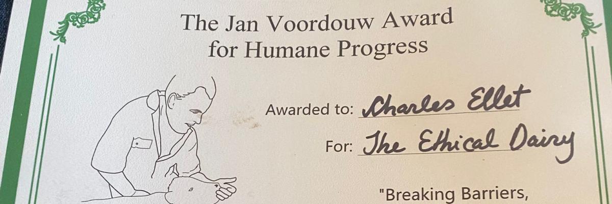 Eyes on Animals Certificate