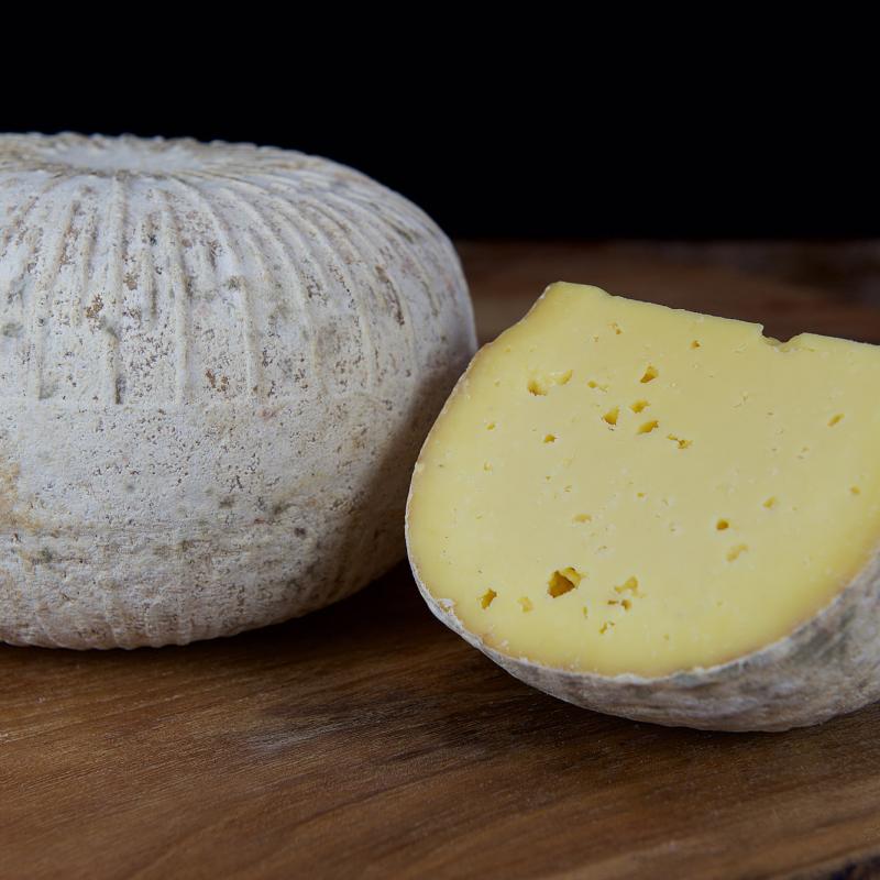 Quarter of Rainton Tomme cheese
