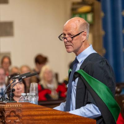 David Finlay at SRUC Graduation