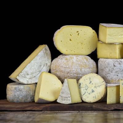 A large bundle of cheese from The Ethical Dairy
