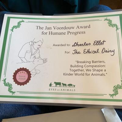 Eyes on Animals Certificate